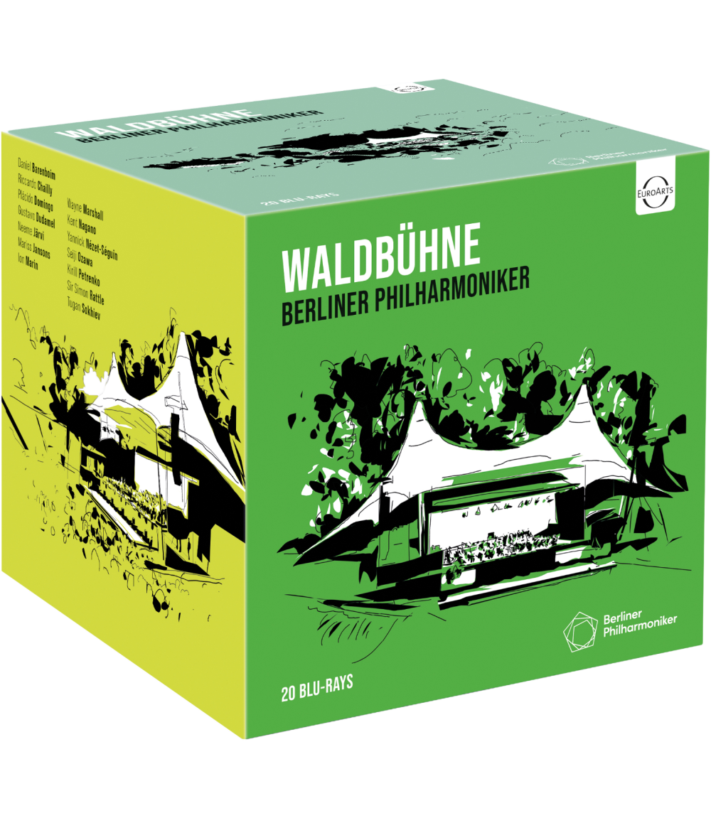 WALDBÜHNE – 20 Blu-ray BOX - 20 Concerts recorded between 1998 and